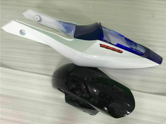 Blanc Bleu Carénage Moto Suzuki GSXR 1000 K3 2003-2004 Blanc Bleu Carénage Moto Suzuki GSXR 1000 K3 2003-2004