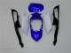 Blanc Bleu Carénage Moto Suzuki GSXR 600 / 750 K8 2008-2010 Blanc Bleu Carénage Moto Suzuki GSXR 600 / 750 K8 2008-2010
