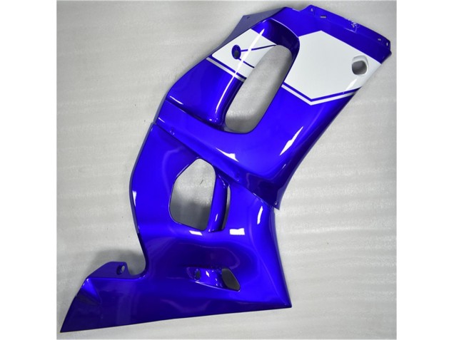 Blanc Bleu Carénage Moto Yamaha R6 1998-2002 Blanc Bleu Carénage Moto Yamaha R6 1998-2002