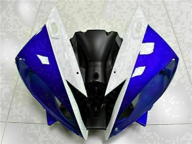 Blanc Bleu Carénage Moto Yamaha R6 2006-2007 Blanc Bleu Carénage Moto Yamaha R6 2006-2007