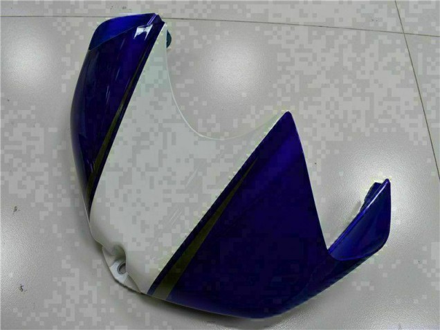 Blanc Bleu Carénage Moto Yamaha R6 2006-2007 Blanc Bleu Carénage Moto Yamaha R6 2006-2007