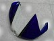 Blanc Bleu Carénage Moto Yamaha R6 2006-2007 Blanc Bleu Carénage Moto Yamaha R6 2006-2007