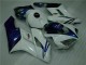 Blanc Bleu Carénages Moto Honda CBR 1000 RR 2004-2005 Blanc Bleu Carénages Moto Honda CBR 1000 RR 2004-2005