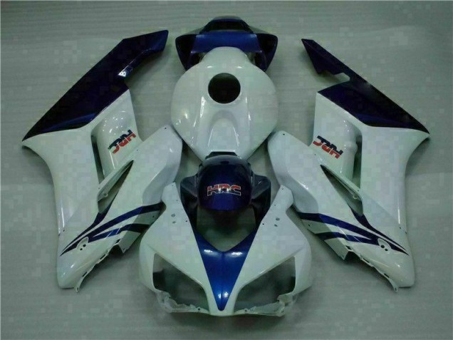 Blanc Bleu Carénages Moto Honda CBR 1000 RR 2004-2005 Blanc Bleu Carénages Moto Honda CBR 1000 RR 2004-2005