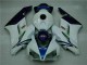 Blanc Bleu Carénages Moto Honda CBR 1000 RR 2004-2005 Blanc Bleu Carénages Moto Honda CBR 1000 RR 2004-2005