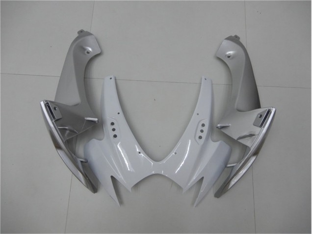Blanc Bleu Carénages Moto Suzuki GSXR 600 / 750 K6 2006-2007 Blanc Bleu Carénages Moto Suzuki GSXR 600 / 750 K6 2006-2007