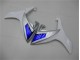 Blanc Bleu Carénages Moto Suzuki GSXR 600 / 750 K6 2006-2007 Blanc Bleu Carénages Moto Suzuki GSXR 600 / 750 K6 2006-2007