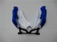 Blanc Bleu Carénages Moto Suzuki GSXR 600 / 750 K8 2008-2010 Blanc Bleu Carénages Moto Suzuki GSXR 600 / 750 K8 2008-2010