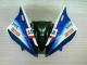 Blanc Bleu Carénages Moto Yamaha R6 2006-2007 Blanc Bleu Carénages Moto Yamaha R6 2006-2007