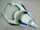 Blanc Bleu Carénages Moto Yamaha R6 2006-2007 Blanc Bleu Carénages Moto Yamaha R6 2006-2007
