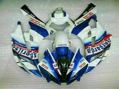 Blanc Bleu Carénages Moto Yamaha R6 2006-2007
