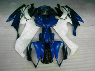 Blanc Bleu Carrosserie Moto Yamaha R6 2006-2007