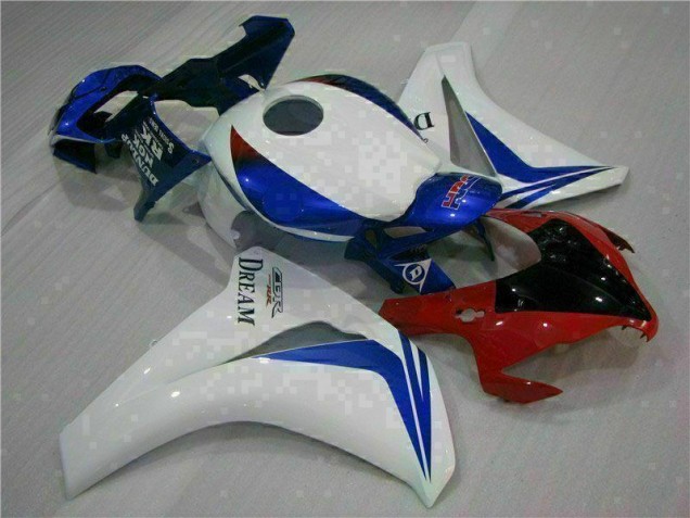 Blanc Bleu Kit Carénages Motos Complet Honda CBR 1000 RR 2008-2011 Blanc Bleu Kit Carénages Motos Complet Honda CBR 1000 RR 2008-2011