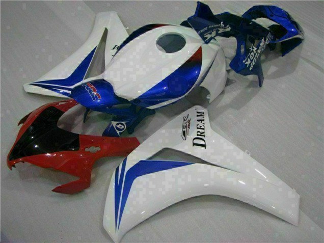 Blanc Bleu Kit Carénages Motos Complet Honda CBR 1000 RR 2008-2011 Blanc Bleu Kit Carénages Motos Complet Honda CBR 1000 RR 2008-2011