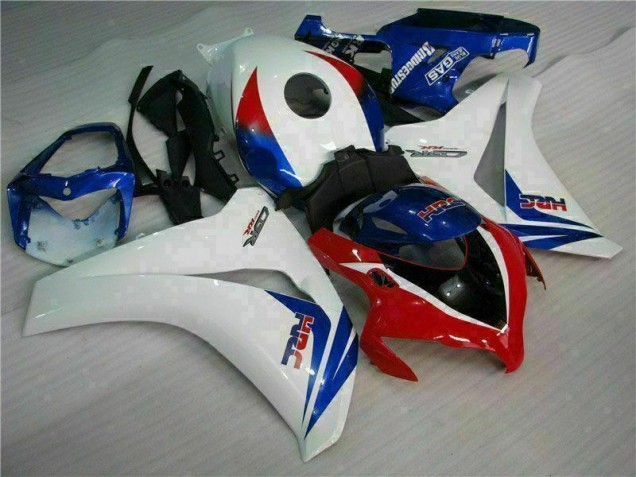 Blanc Bleu Kit Carénages Motos Honda CBR 1000 RR 2008-2011 Blanc Bleu Kit Carénages Motos Honda CBR 1000 RR 2008-2011