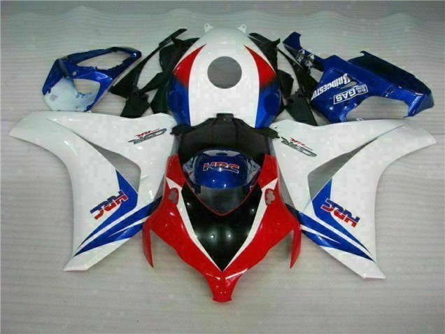 Blanc Bleu Kit Carénages Motos Honda CBR 1000 RR 2008-2011 Blanc Bleu Kit Carénages Motos Honda CBR 1000 RR 2008-2011