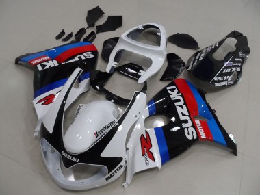 Blanc Bleu Motul Carénage Moto Suzuki TL1000R 1998-2003