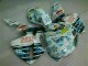 Blanc Bleu Nastro Azzurro 46 Carénages Moto Honda CBR 600 RR 2005-2006 Blanc Bleu Nastro Azzurro 46 Carénages Moto Honda CBR 600 RR 2005-2006