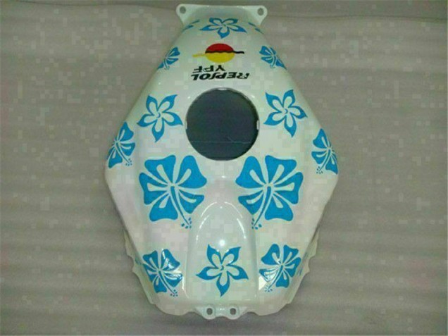 Blanc Bleu Nastro Azzurro 46 Carénages Moto Honda CBR 600 RR 2005-2006 Blanc Bleu Nastro Azzurro 46 Carénages Moto Honda CBR 600 RR 2005-2006