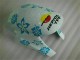 Blanc Bleu Nastro Azzurro 46 Carénages Moto Honda CBR 600 RR 2005-2006 Blanc Bleu Nastro Azzurro 46 Carénages Moto Honda CBR 600 RR 2005-2006