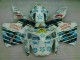 Blanc Bleu Nastro Azzurro 46 Carénages Moto Honda CBR 600 RR 2005-2006 Blanc Bleu Nastro Azzurro 46 Carénages Moto Honda CBR 600 RR 2005-2006