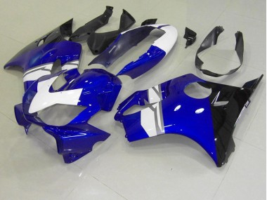 Blanc Bleu Noir Carénage Moto Honda CBR 600 F4i 2004-2007