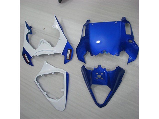 Blanc Bleu Noir Carénage Moto Yamaha R6 2008-2016 Blanc Bleu Noir Carénage Moto Yamaha R6 2008-2016