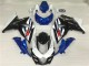 Blanc Bleu Noir Carénages Moto Suzuki GSXR 1000 K9 2009-2016 Blanc Bleu Noir Carénages Moto Suzuki GSXR 1000 K9 2009-2016