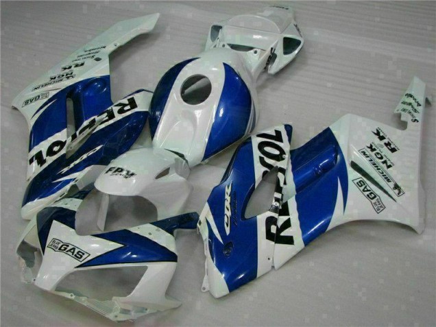 Blanc Bleu Repsol Carénage Moto Honda CBR 1000 RR 2004-2005 Blanc Bleu Repsol Carénage Moto Honda CBR 1000 RR 2004-2005