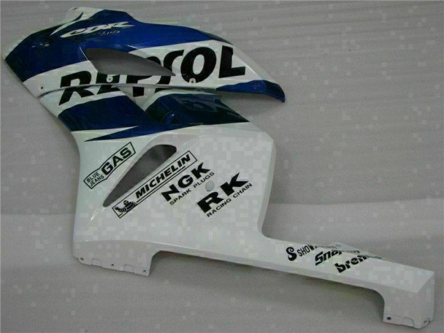 Blanc Bleu Repsol Carénage Moto Honda CBR 1000 RR 2004-2005 Blanc Bleu Repsol Carénage Moto Honda CBR 1000 RR 2004-2005