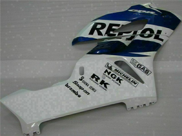 Blanc Bleu Repsol Carénage Moto Honda CBR 1000 RR 2004-2005 Blanc Bleu Repsol Carénage Moto Honda CBR 1000 RR 2004-2005
