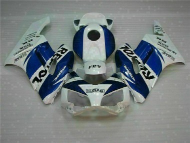 Blanc Bleu Repsol Carénage Moto Honda CBR 1000 RR 2004-2005