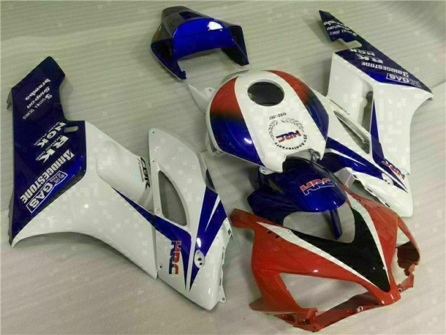 Blanc Bleu Rouge Carénage Moto Honda CBR 1000 RR 2004-2005 Blanc Bleu Rouge Carénage Moto Honda CBR 1000 RR 2004-2005