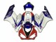 Blanc Bleu Rouge Carénage Moto Honda CBR 1000 RR 2004-2005 Blanc Bleu Rouge Carénage Moto Honda CBR 1000 RR 2004-2005