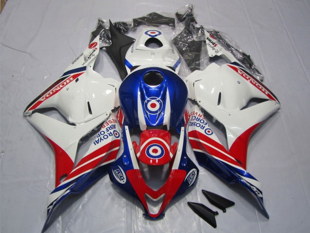 Blanc Bleu Rouge Carénage Moto Honda CBR 600 RR 2009-2012 Blanc Bleu Rouge Carénage Moto Honda CBR 600 RR 2009-2012