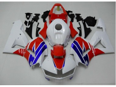 Blanc Bleu Rouge Carénage Moto Honda CBR 600 RR 2013-2021