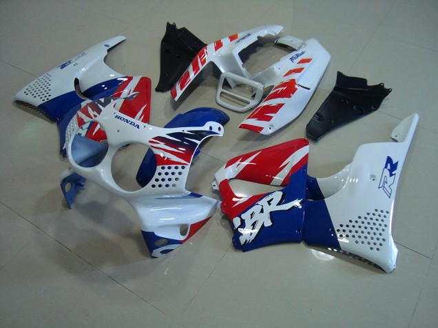 Blanc Bleu Rouge Carénage Moto Honda CBR 900 RR 893 1992-1993 Blanc Bleu Rouge Carénage Moto Honda CBR 900 RR 893 1992-1993