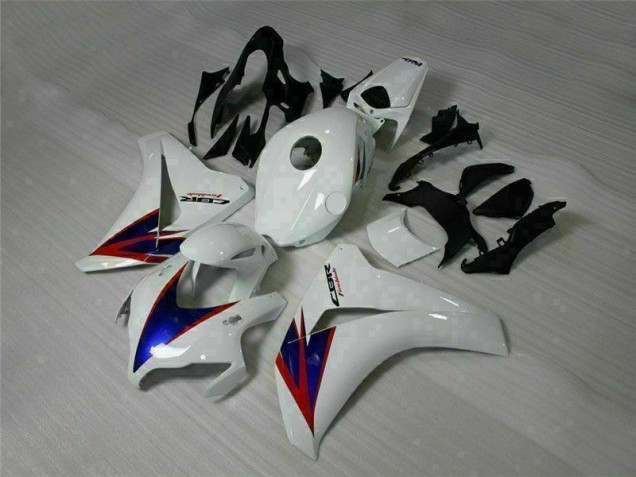 Blanc Bleu Rouge Carénages Moto Honda CBR 1000 RR 2008-2011 Blanc Bleu Rouge Carénages Moto Honda CBR 1000 RR 2008-2011