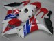 Blanc Bleu Rouge Carénages Moto Honda CBR 1000 RR 2012-2016 Blanc Bleu Rouge Carénages Moto Honda CBR 1000 RR 2012-2016