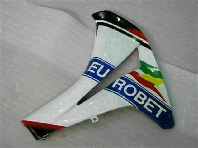 Blanc Bleu Rouge Eurobet Lee Carénage Moto Honda CBR 1000 RR 2008-2011 Blanc Bleu Rouge Eurobet Lee Carénage Moto Honda CBR 1000 RR 2008-2011