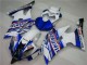 Blanc Bleu Sterilgarda Volvo Carénage Moto Yamaha R6 2008-2016 Blanc Bleu Sterilgarda Volvo Carénage Moto Yamaha R6 2008-2016