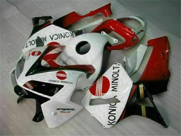 Blanc Carénage Moto ABS Honda CBR 600 RR 2005-2006 Blanc Carénage Moto ABS Honda CBR 600 RR 2005-2006