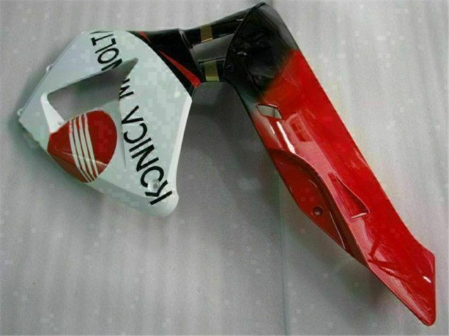 Blanc Carénage Moto ABS Honda CBR 600 RR 2005-2006 Blanc Carénage Moto ABS Honda CBR 600 RR 2005-2006