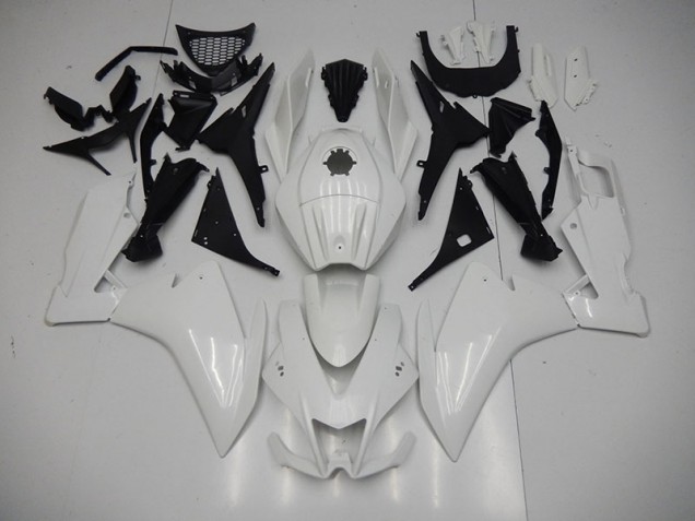 Blanc Carénage Moto Aprilia RS4 50 125 2011-2018 Blanc Carénage Moto Aprilia RS4 50 125 2011-2018