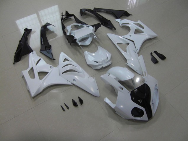 Blanc Carénage Moto BMW S1000RR 2009-2014 Blanc Carénage Moto BMW S1000RR 2009-2014