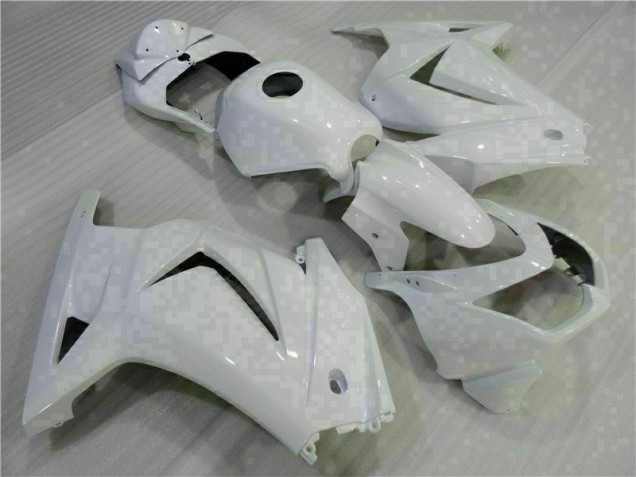 Blanc Carénage Moto Kawasaki EX250 2008-2012 Blanc Carénage Moto Kawasaki EX250 2008-2012