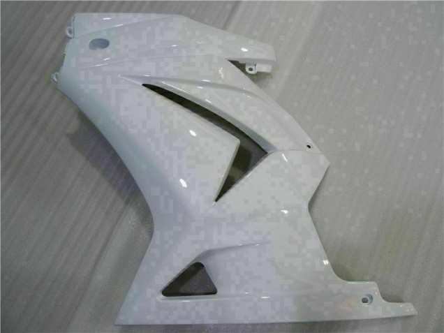 Blanc Carénage Moto Kawasaki EX250 2008-2012 Blanc Carénage Moto Kawasaki EX250 2008-2012