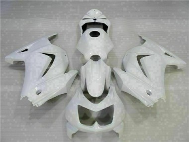 Blanc Carénage Moto Kawasaki EX250 2008-2012