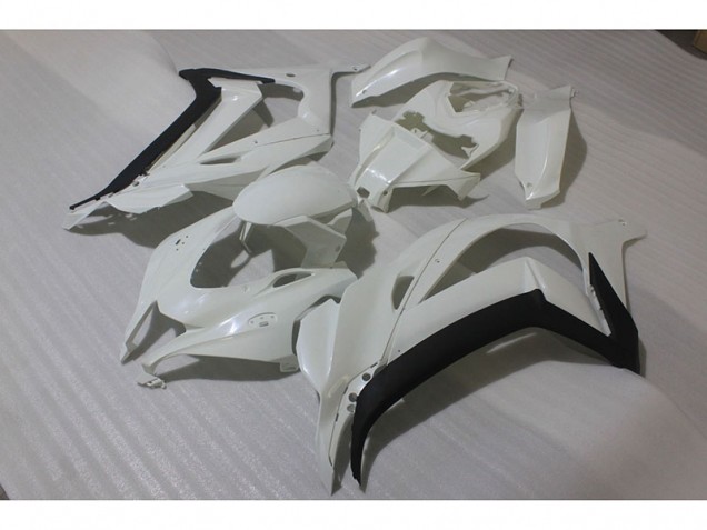 Blanc Carénage Moto Kawasaki ZX10R 2016-2019 Blanc Carénage Moto Kawasaki ZX10R 2016-2019