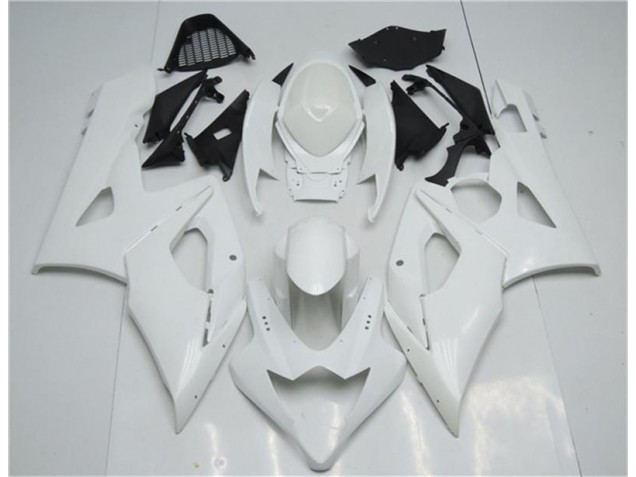 Blanc Carénage Moto Suzuki GSXR 1000 K5 2005-2006 Blanc Carénage Moto Suzuki GSXR 1000 K5 2005-2006